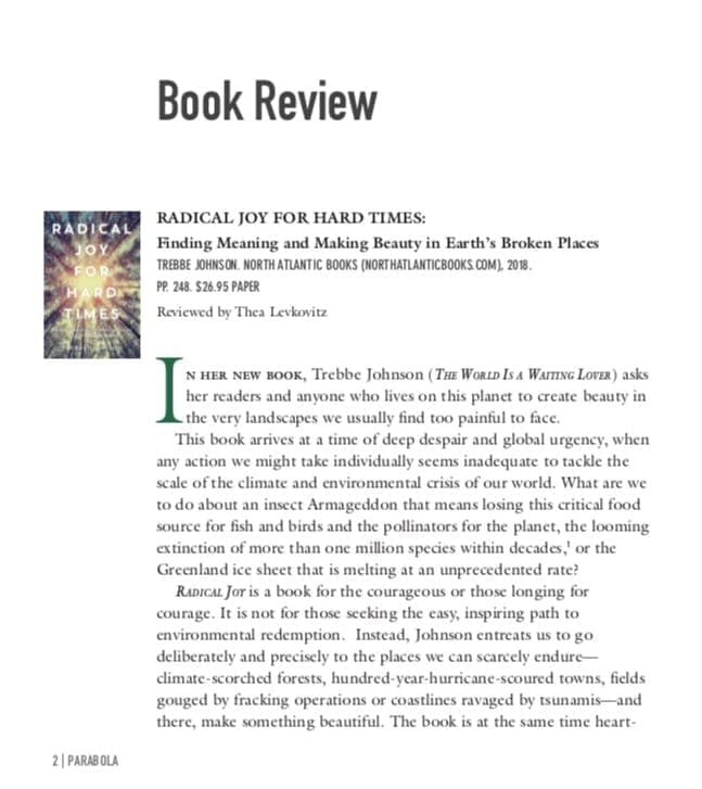 Book Review Parabola