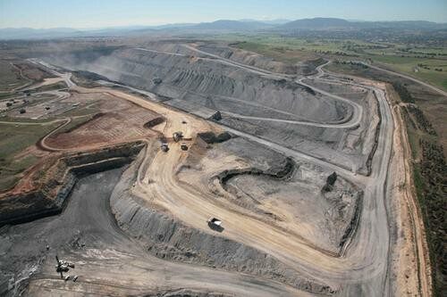 Open Seam Coal Mine