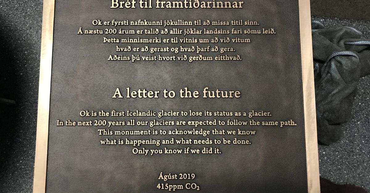 Iceland Glacier Memorial E1563815289987